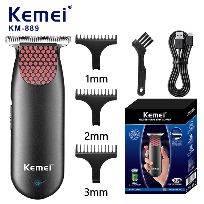 Men'S Grooming Organizer - Kemei 889 Professioneller kabelloser Taschen-Haarschneider, kompakter