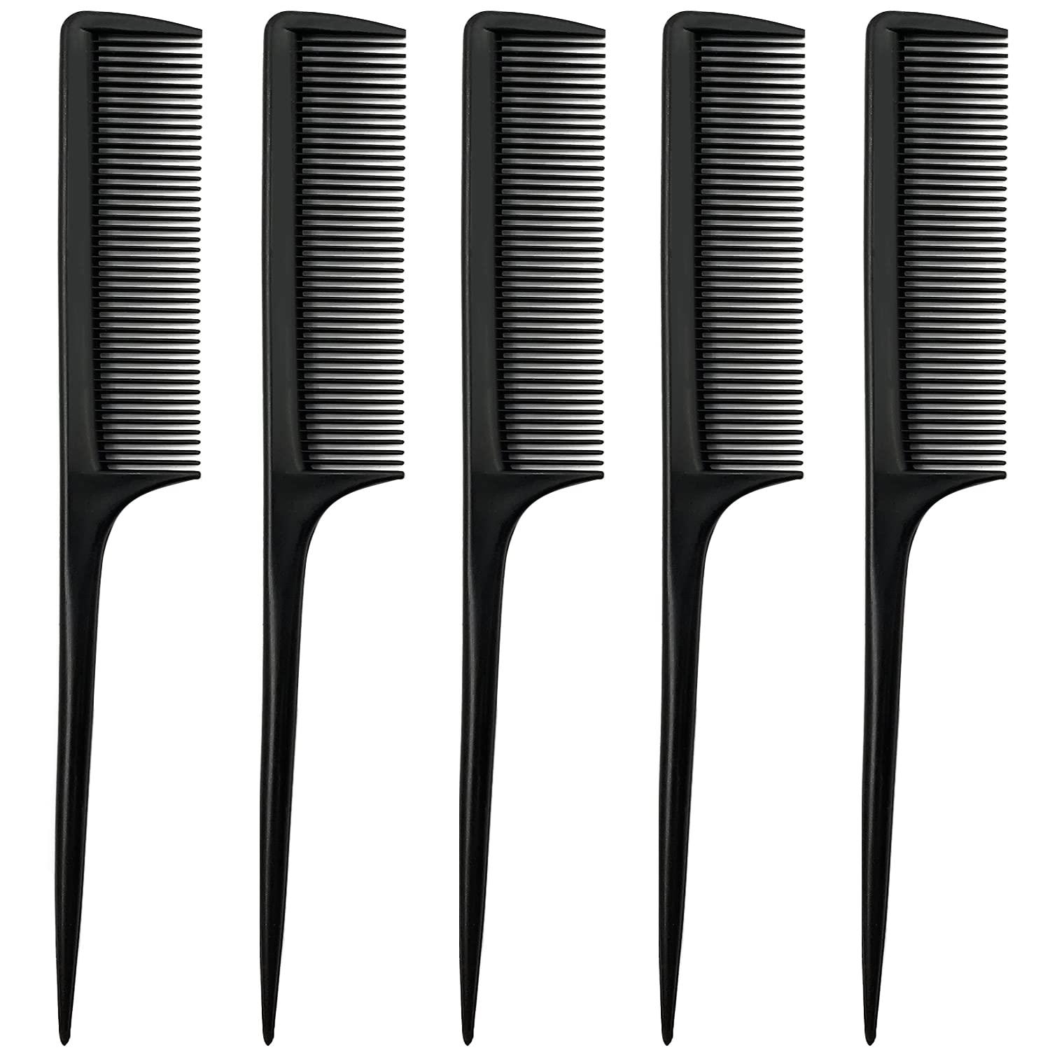 Comb Fine Tooth - 1/5pcs Ratten schwanz feiner Zahnkamm Kohle