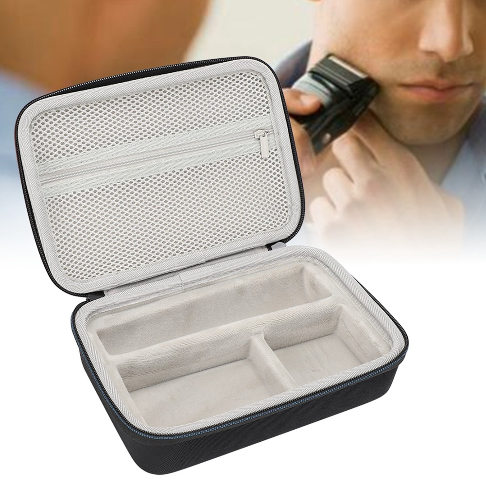 Men'S Grooming Organizer - Tragbare Haarschneidemaschinen-Aufbewahrungstasche Langlebige Stoßfeste Tasche Elektrischer
