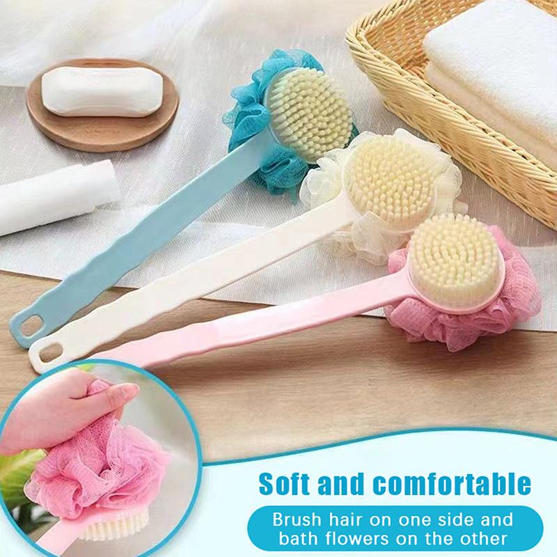 Face Wash Mens - Weiche Luffa- und Borsten-Badebürste für Frauen