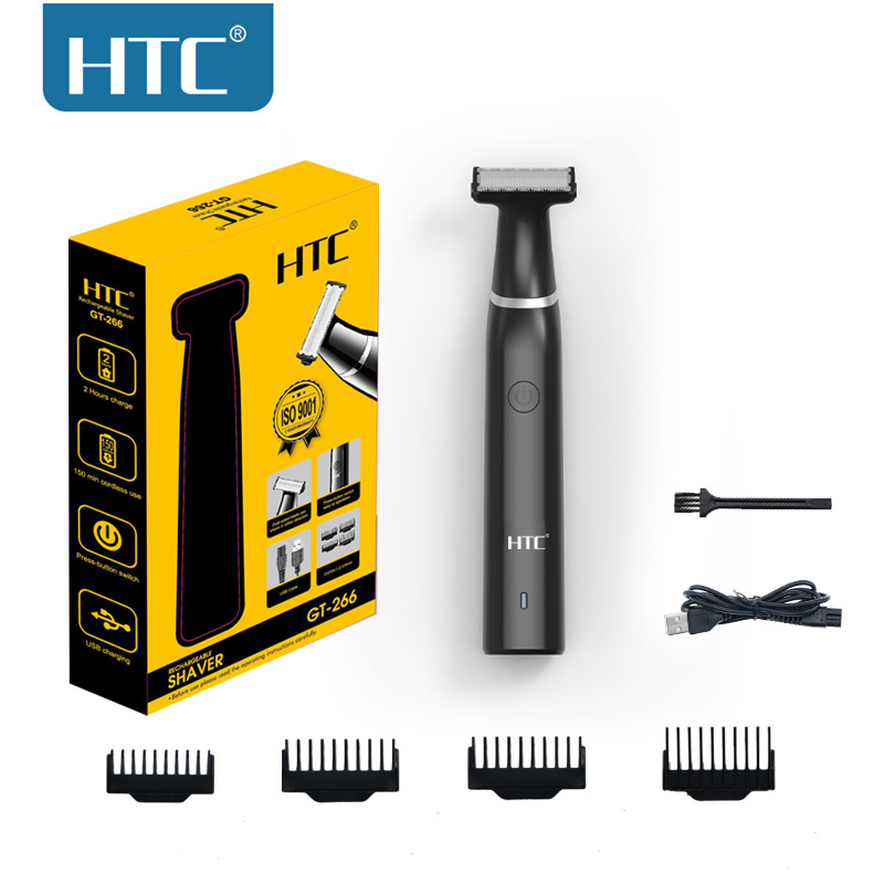 Men'S Grooming Electric Trimmer - HTC Elektrischer Leistenhaarschneider für Herren, Schamhaarschneider,