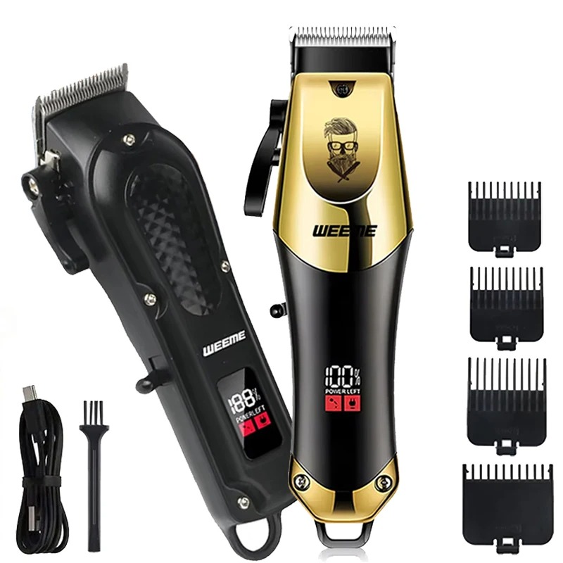 Men'S Grooming Organizer - T9 Kabelloser Barttrimmer Haarschneider für Männer