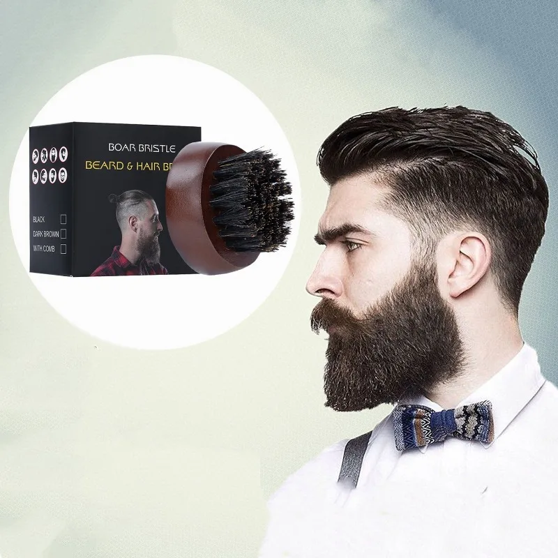 Men'S Beard Grooming - Bart bürste Mann Eber borsten kleine