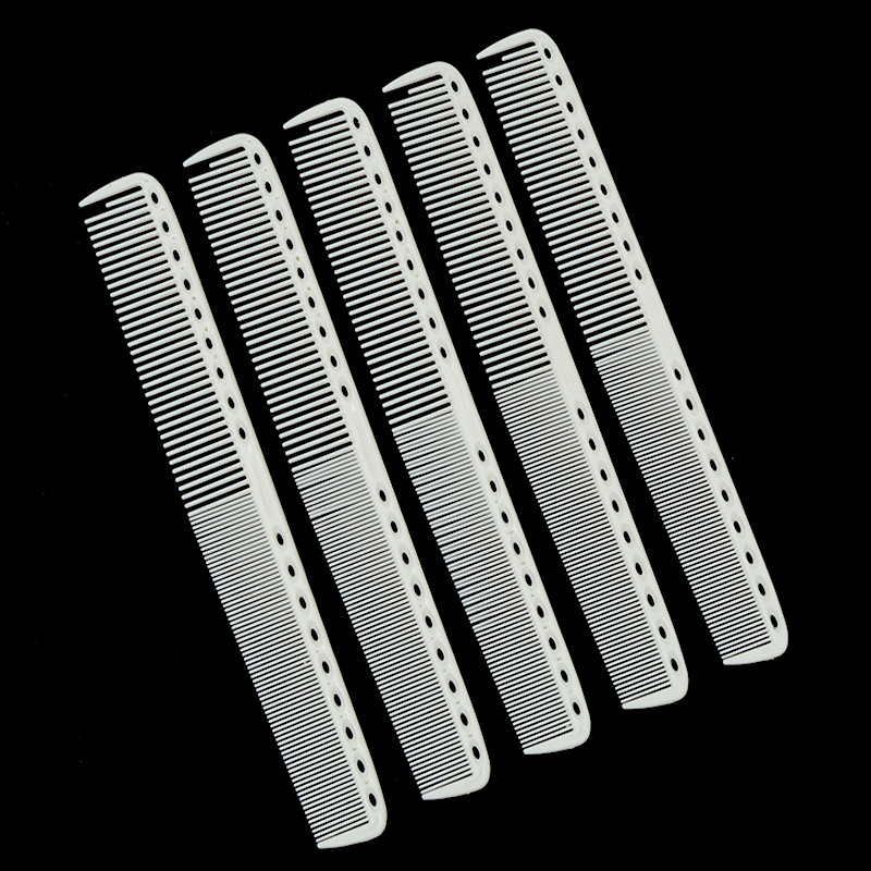 Comb Fine Tooth - 1 Stück/5 Stück Friseur-Haarschnittkamm – hohles