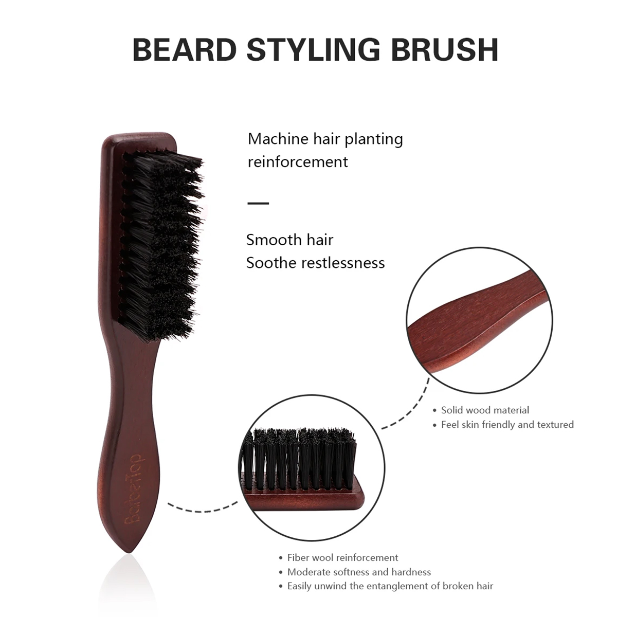 Barbershop Holzgriff Wildschwe – Men'S Beard Grooming Bewertung und Preis