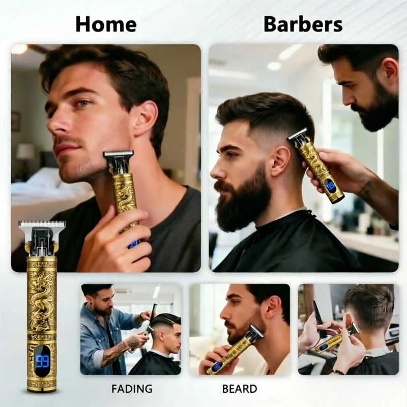 T9 Elektrischer Bartschneider  – Men'S Grooming Electric Trimmer Bewertung und Preis