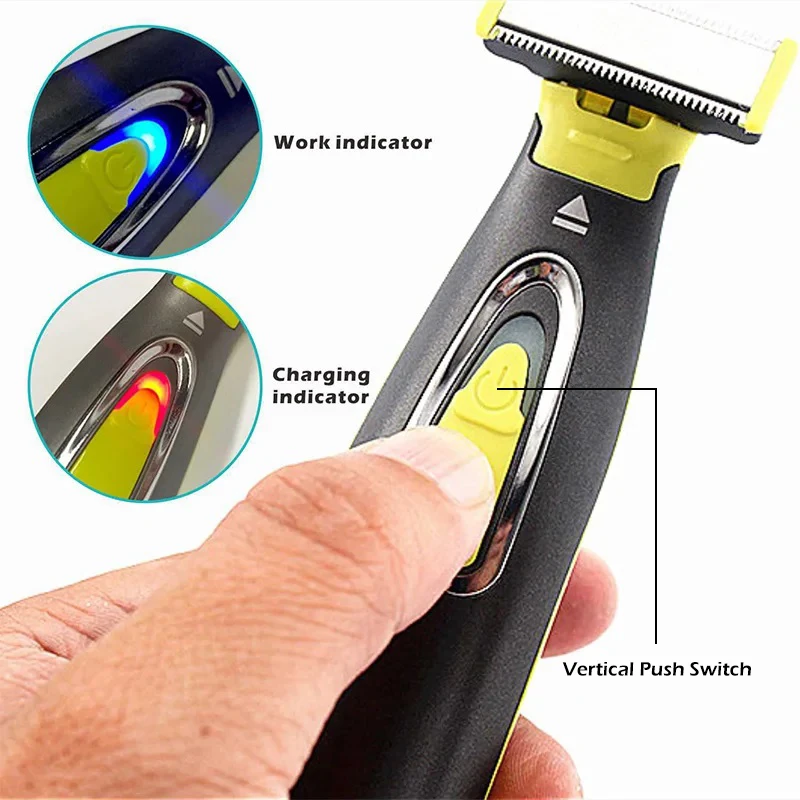 Tragbarer USB-Lade-Elektrorasi – Men Grooming Armpit Hair Bewertung und Preis