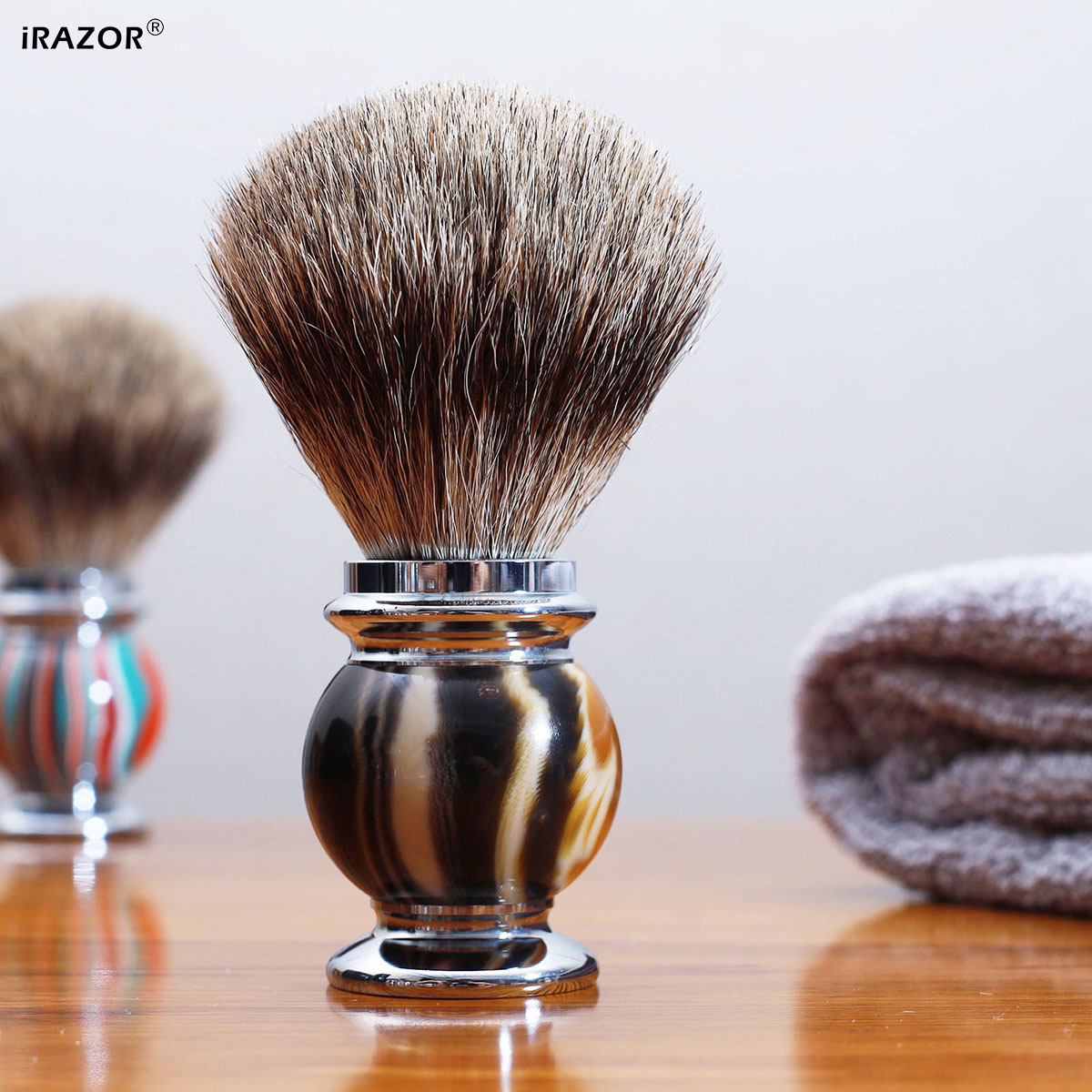 iRAZOR Silvertip Rasierpinsel  – Men'S Grooming Organizer Bewertung und Preis