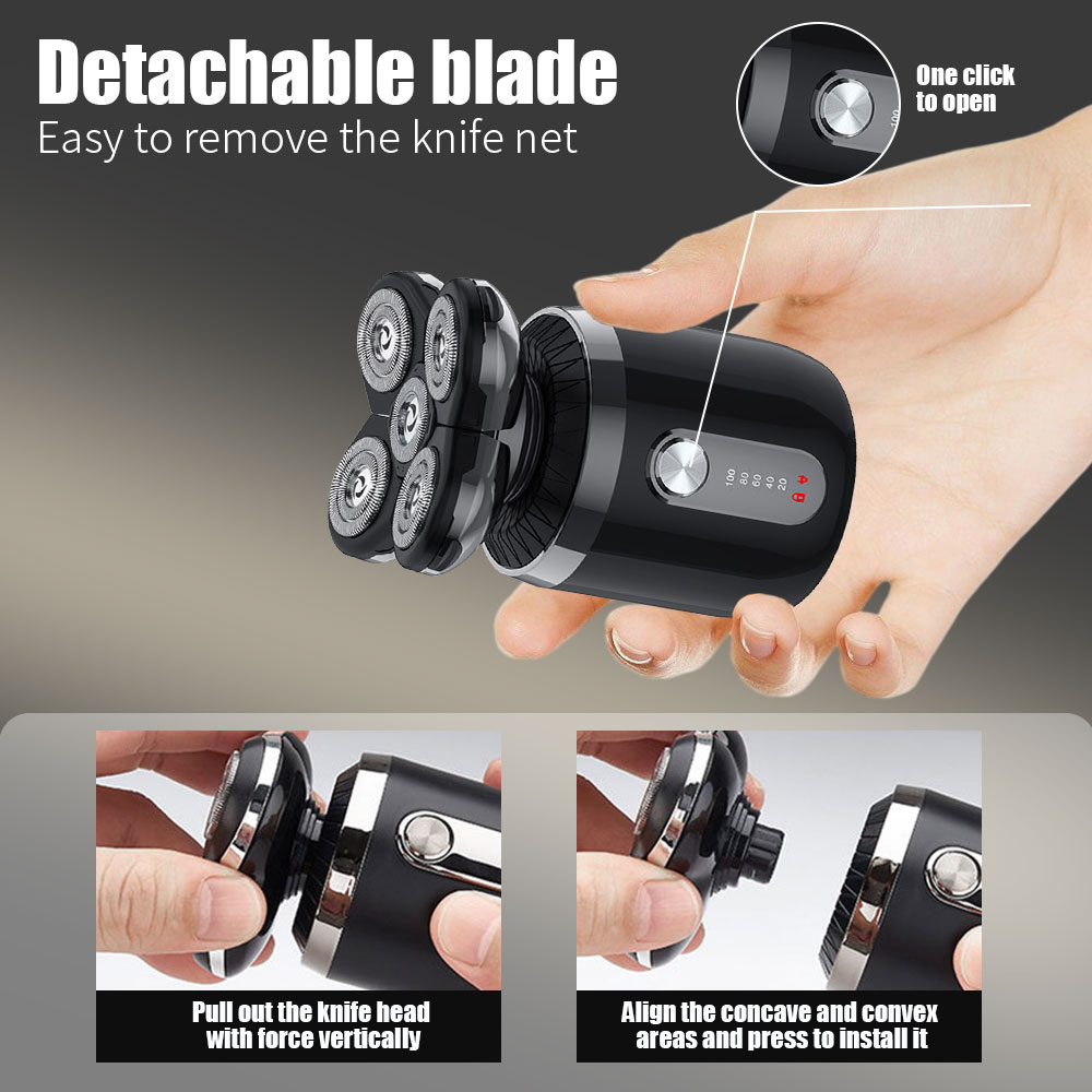 5-in-1 Elektrischer Rasierer f – Men'S Grooming Nose Hair Trimmer Bewertung und Preis