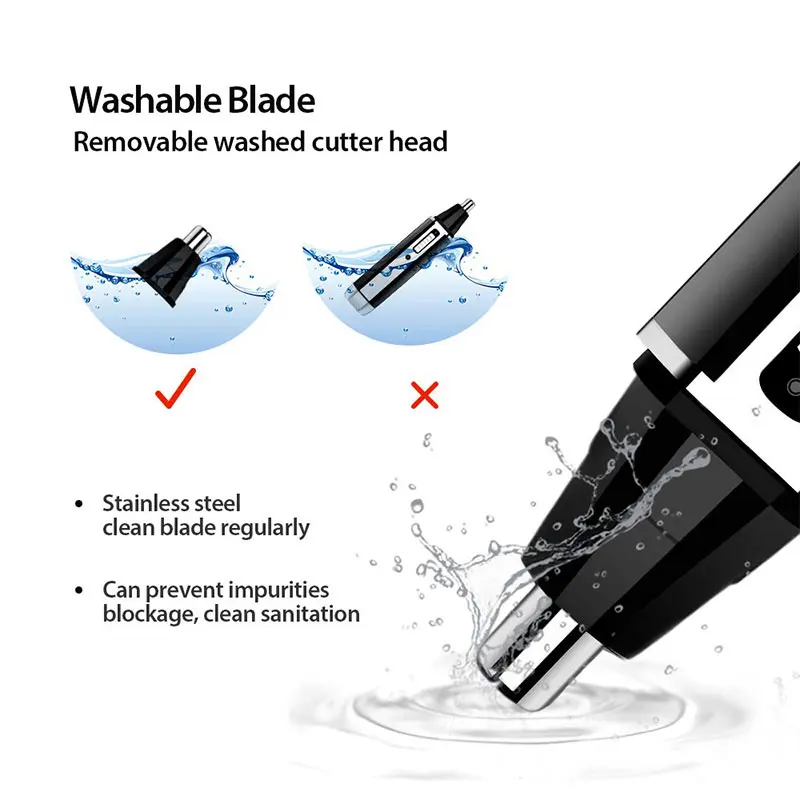 Kemei wiederaufladbarer elektr – Men'S Grooming Nose Hair Trimmer Bewertung und Preis