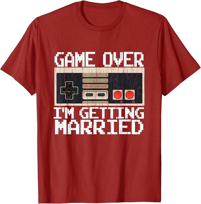 Game Over Ich heirate – Gamer- – Men'S Grooming Video Bewertung und Preis