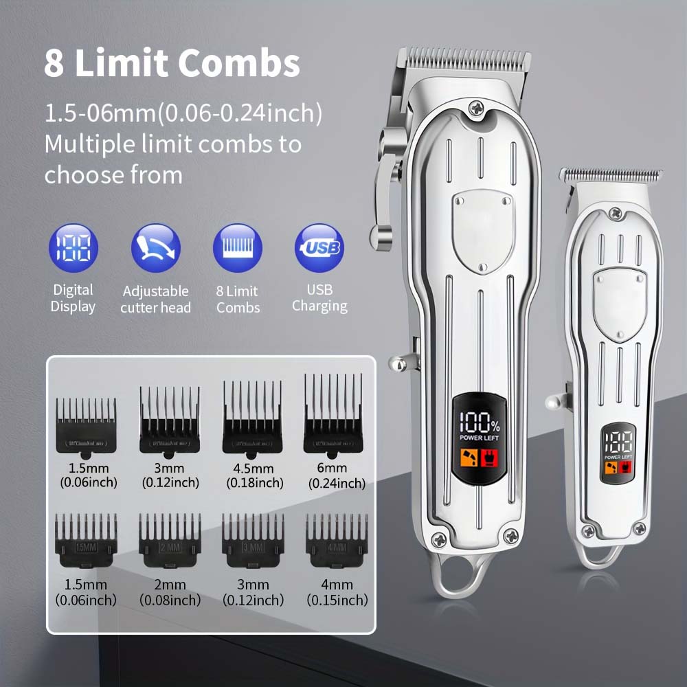 Professionelles Haarschneide-S – Men'S Grooming Electric Trimmer Bewertung und Preis