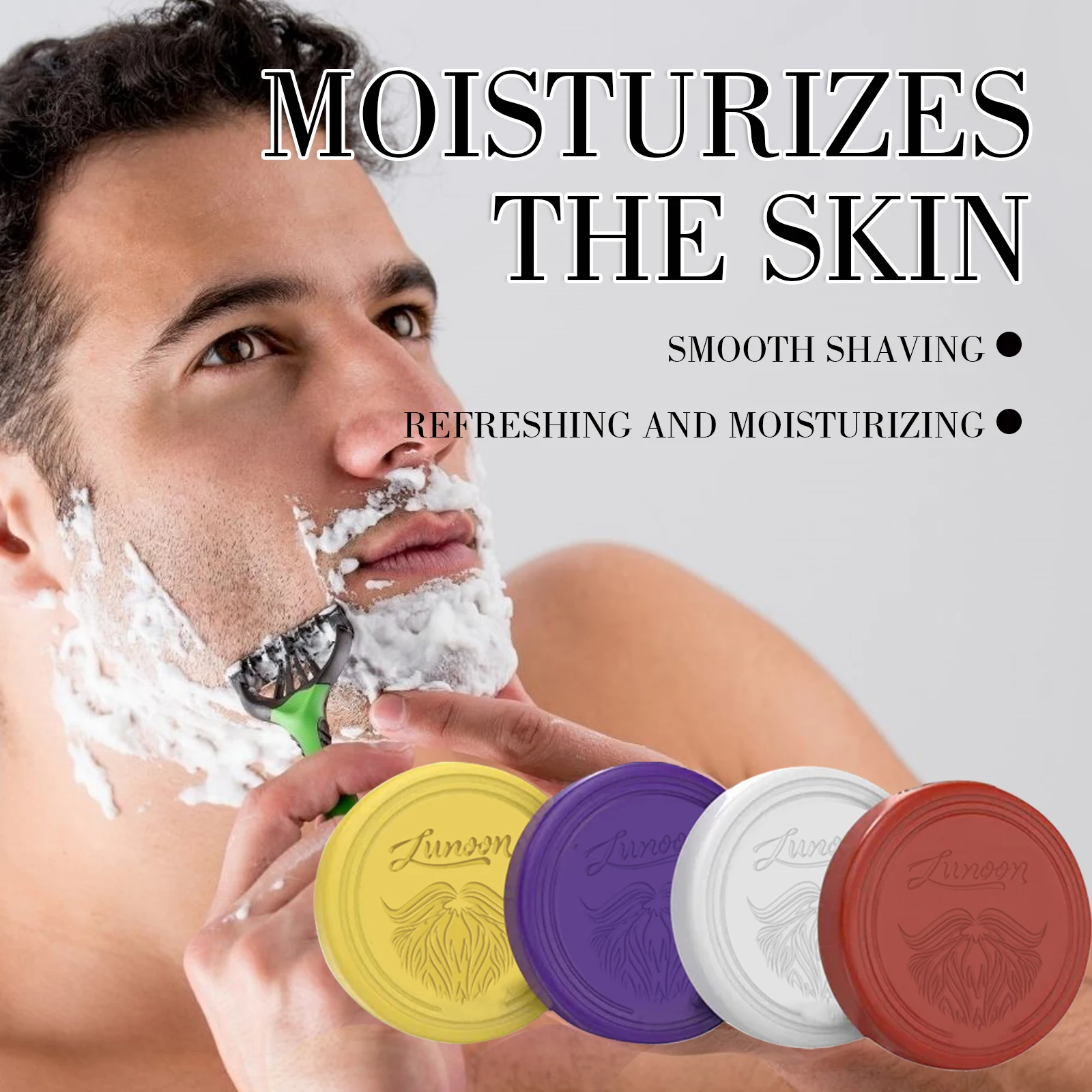 4/1 Stück Herren-Rasierseife,  – Men'S Beard Grooming Bewertung und Preis
