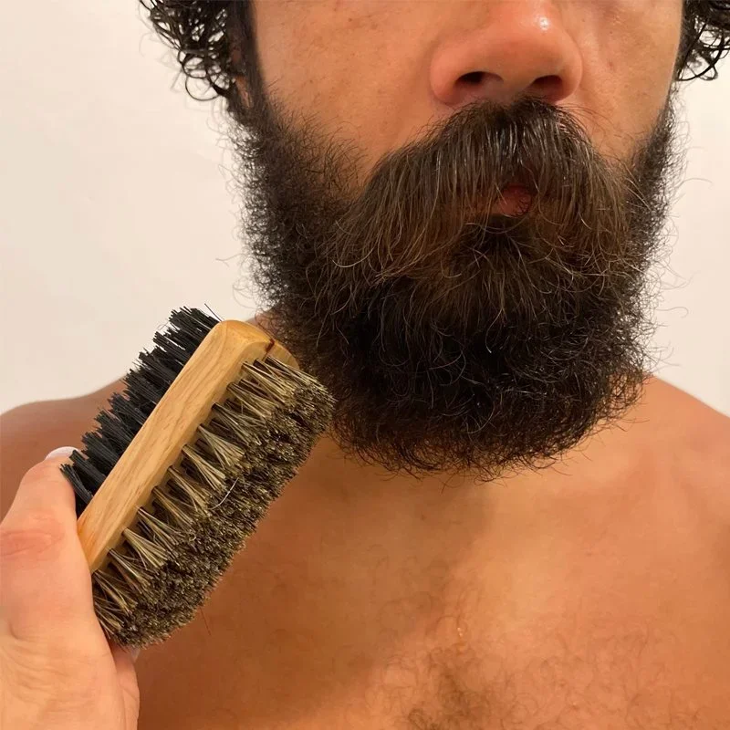 Bartbürste mit Natürlichem Hol – Men'S Grooming Organizer Bewertung und Preis