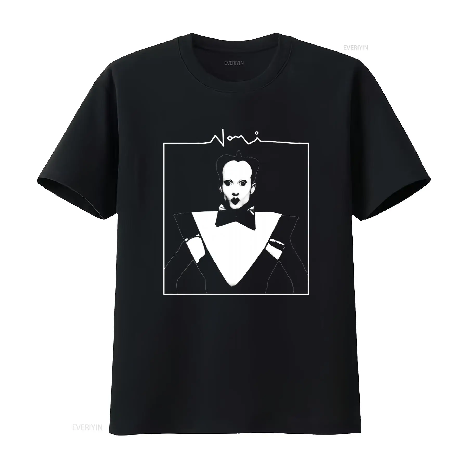 Klaus Nomi Face Print Herren-T – Face Wash Mens Bewertung und Preis
