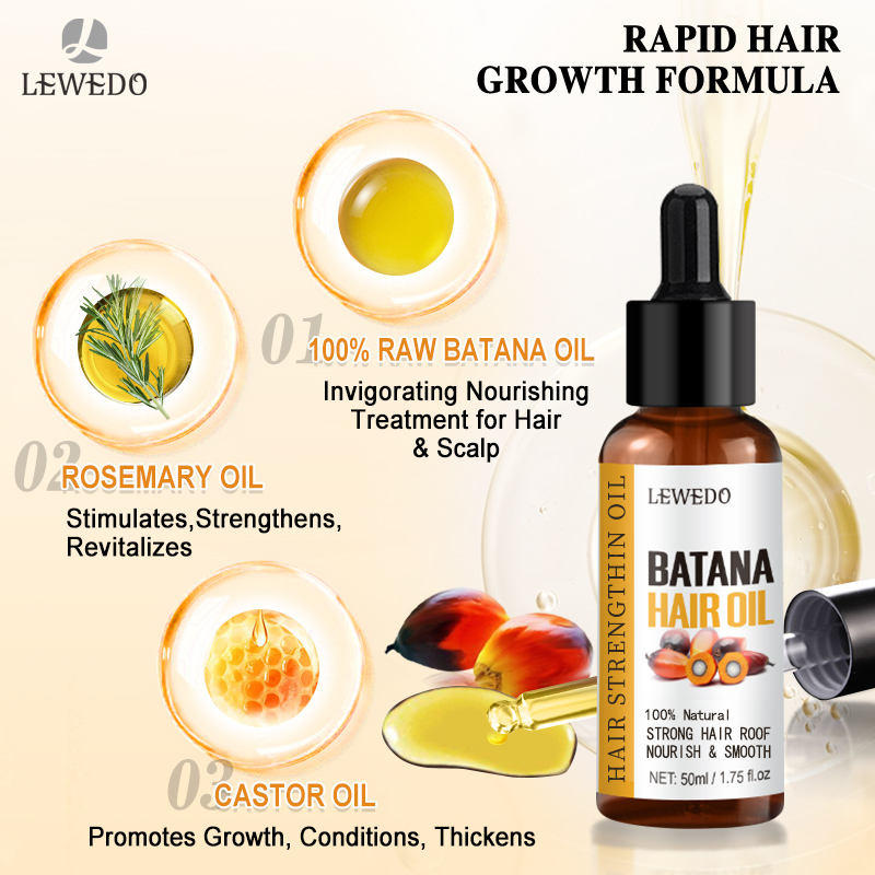 LEWEDO Batana-Öl Haarwuchs-Set – Ingrown Hair Serum Bewertung und Preis