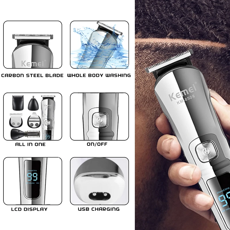 Kemei Professioneller Multifun – Men'S Grooming Electric Trimmer Bewertung und Preis