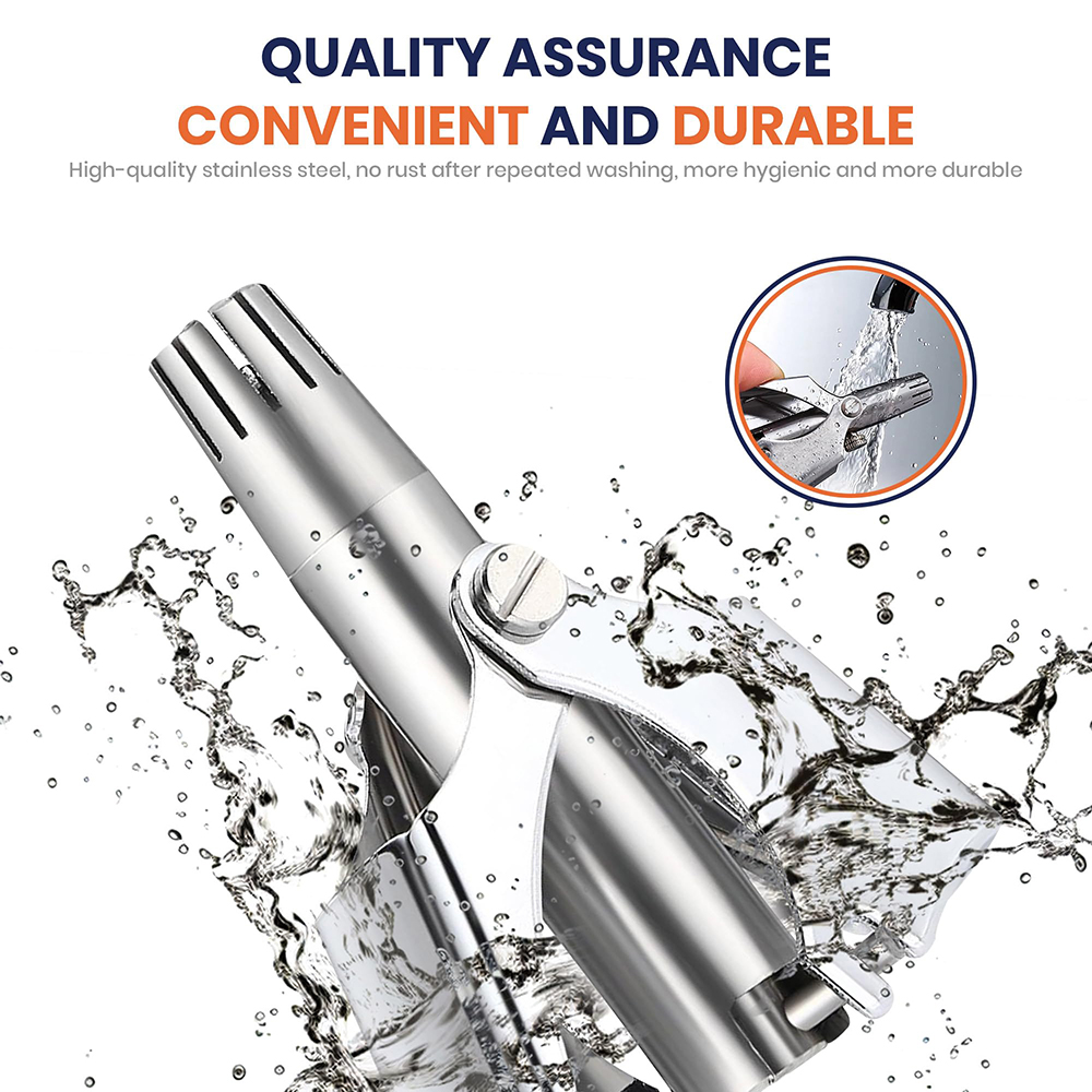 Tragbarer manueller Nasen- und – Men'S Grooming Nose Hair Trimmer Bewertung und Preis