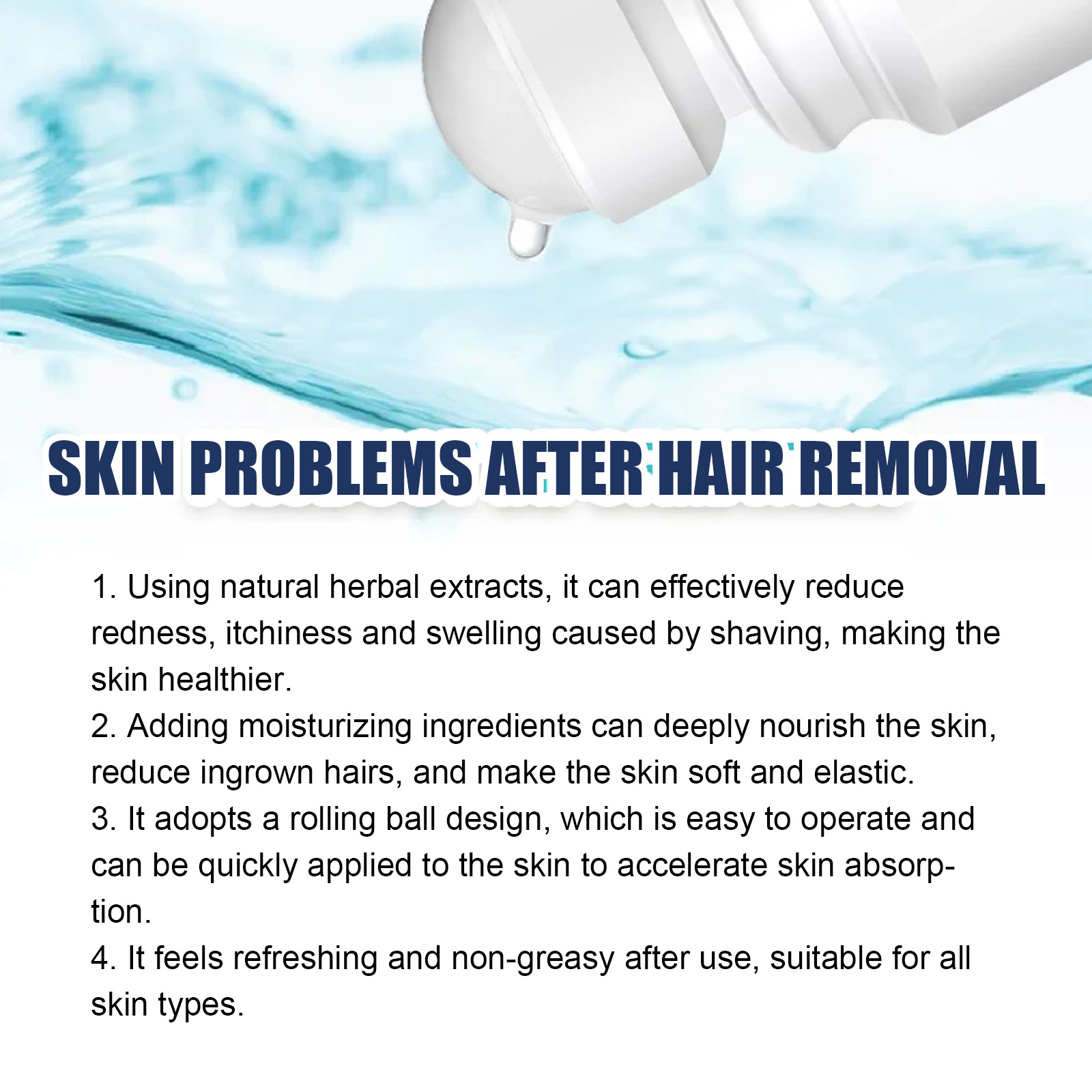 After Shave Repair Lotionen ve – Ingrown Hair Serum Bewertung und Preis